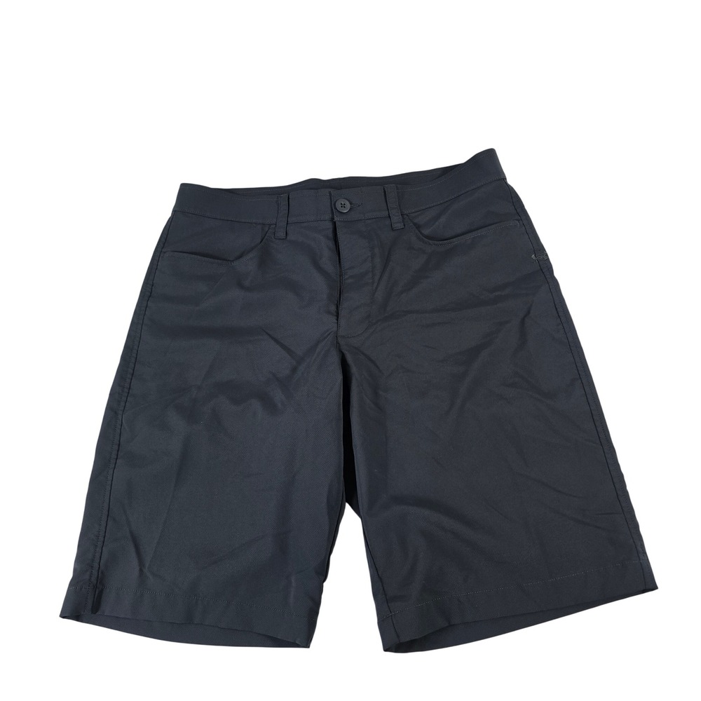 Under Armour HeatGear Mens Loose Fit Performance Golf Shorts Navy Blue 32